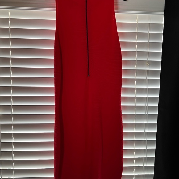 Bar III Vibrant Red Knit Dress - Picture 2 of 6